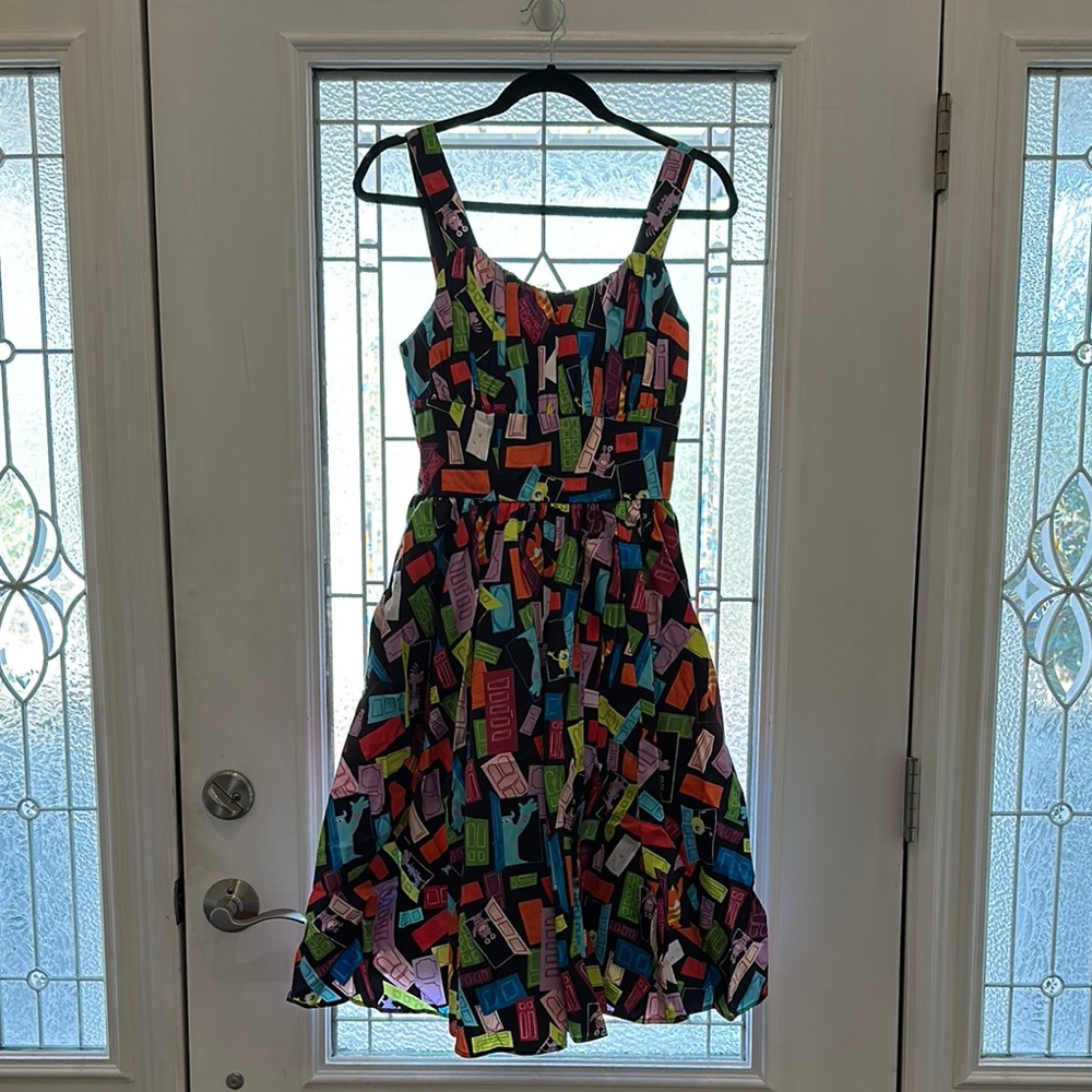 Disney Parks, Monster’s Inc. Colorful Door Dress